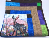 Lap Quilt, Woodland Animals