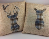 Buck & Doe Pillow Covers, Set (2)