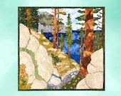 Quilted Wall Art, Pacific Northwest