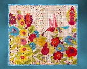Quilted Wall Art, Hummingbird