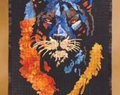 Quilted Wall Art, Panther