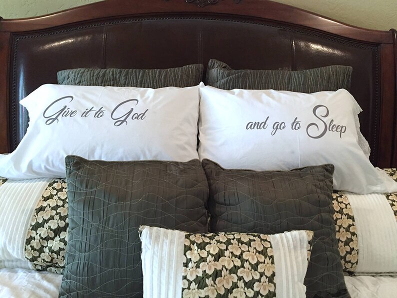 Pillow Talk King Pillow Cases Set 2 Etsy