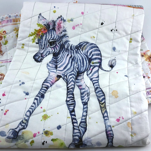Safari Baby Quilt Pattern Etsy