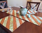 Spring Sprouts Table Runner / Placemats (Set of 4)