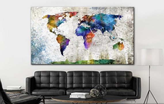 Creative World Map Poster