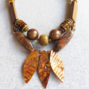 ethnic pendant beaded necklace for women - CO270