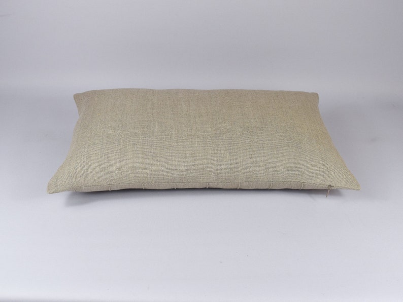 Linen coral pillow cover lumbar pillowcases 12x16 12x18 12x20 | Etsy