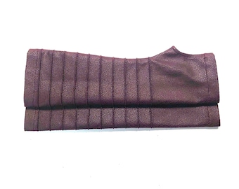 Kunstleder Armstulpen, Armstulpen, Armstulpen mit geraden Biesen, Gothic, Steampunk, LARP, Cosplay