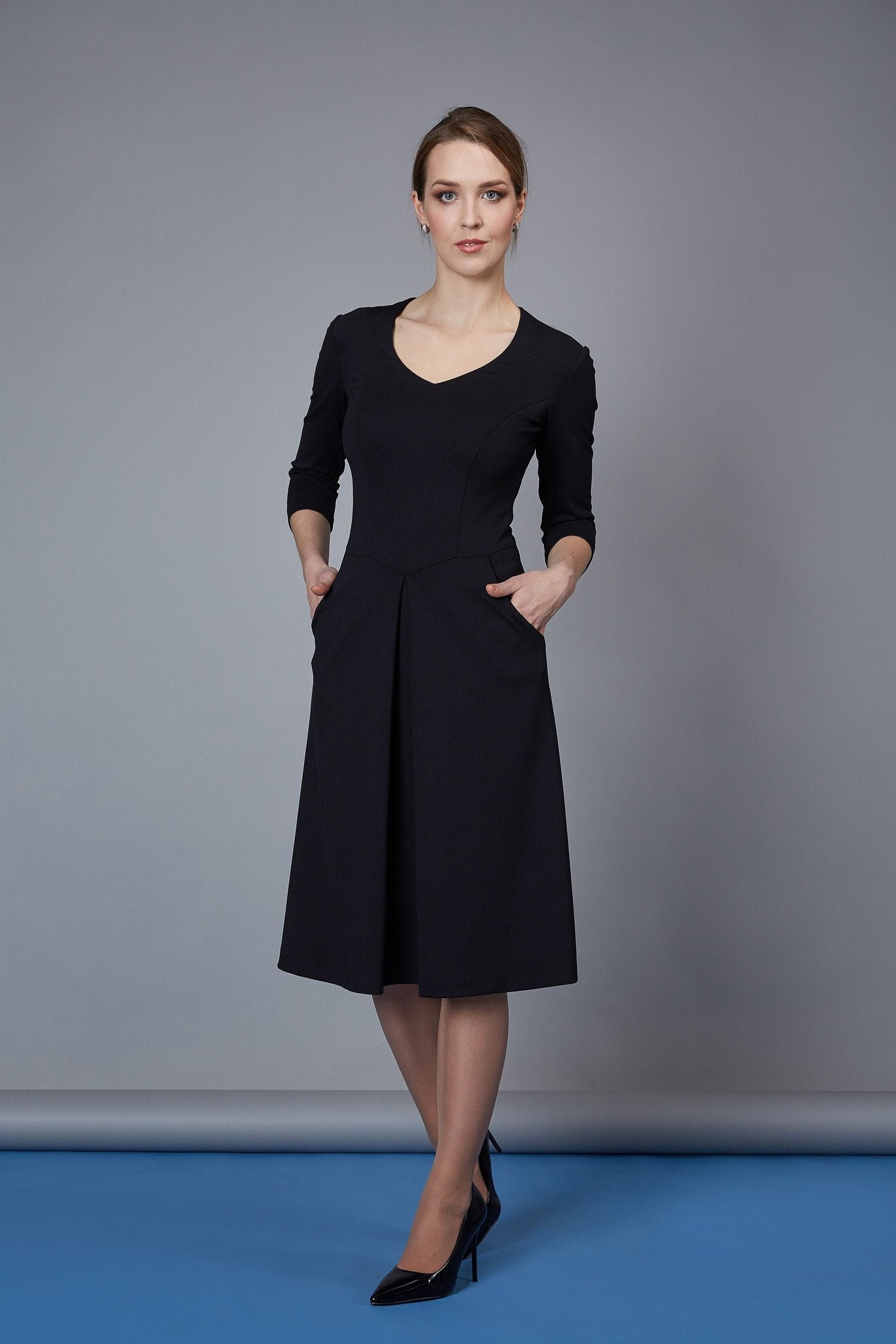 Wear // rewear: A transitional season dress by Amour Vert