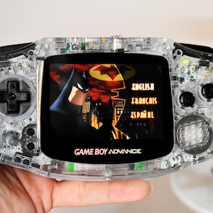 Extra Mods And IPS Backlit LCD GBA Mod Nintendo GameBoy Advance Crystal Clear