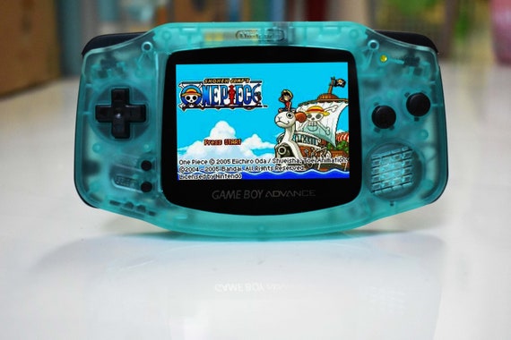 Custom Nintendo Gameboy Advance Modded Console, Translucent Dark Blue –  Modern Mods