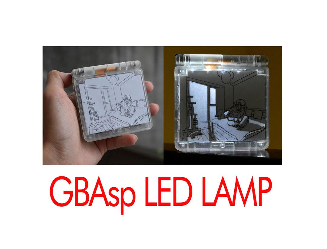 Usa Tariffs Included - Backlit IPS Gbasp Nintendo Gameboy Advance SP ...