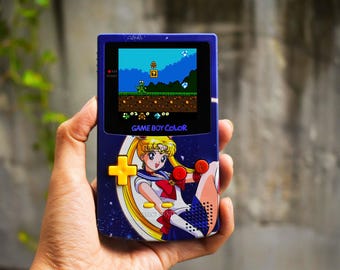Custom Backlit Nintendo Gameboy Color IPS XL 