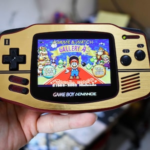 Extra Mods And IPS Backlit LCD GBA Mod Nintendo GameBoy Advance Famicom Theme