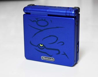Usa Tariffs Included - IPS V5 GBAsp  Nintendo GameBoy Advance SP Sapphire Kyogre