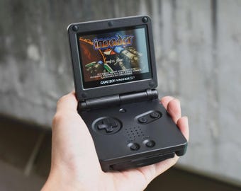 Usa Tariffs Included - IPS V5 GBAsp  Nintendo GameBoy Advance SP All Black