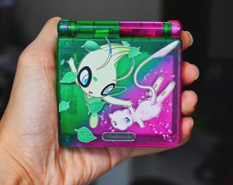 Usa Tariffs Included - IPS V5 GBAsp  Nintendo GameBoy Advance SP Celebi And Mew
