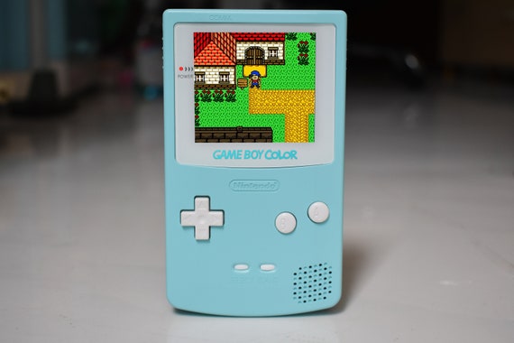 Gameboy Pocket with FunnyPlaying Retro Pixel IPS Backlit Backlight Mod Game  Boy