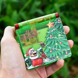 Backlit IPS GBAsp Mod Nintendo GameBoy Advance SP Christmas Gift