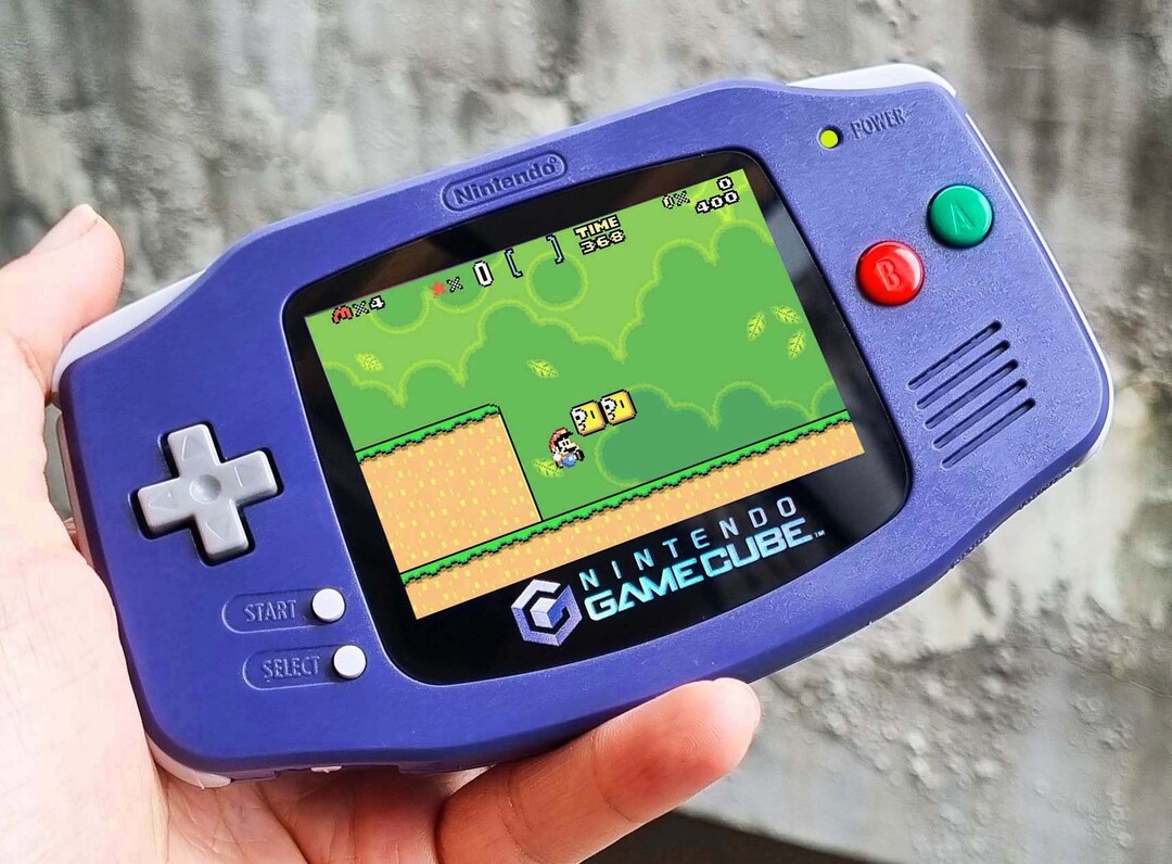 Extra Mods and IPS Backlit LCD GBA Mod Nintendo Gameboy Advance Game ...