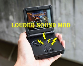 Service Louder Sound Mod For Gameboy Advance SP