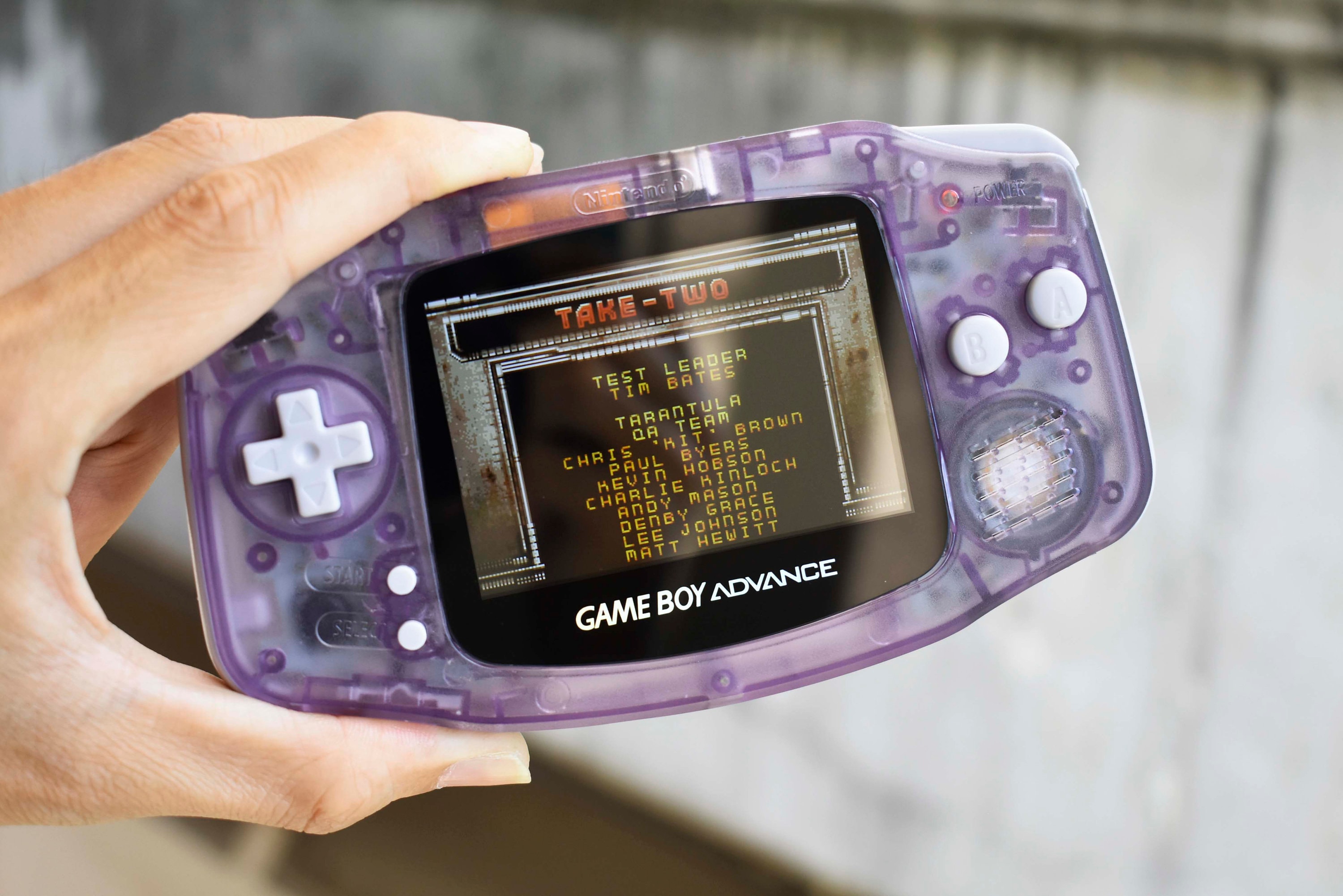 Atomic Purple Gameboy UK