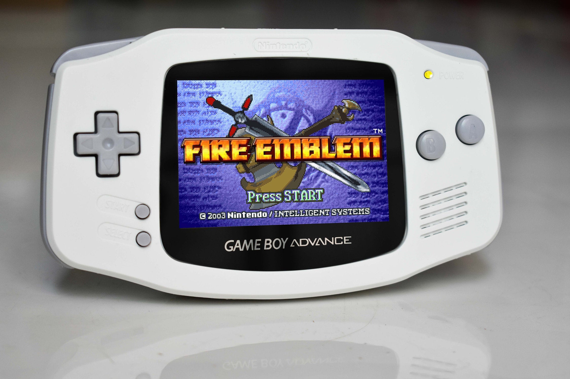 Nintendo Gameboy Advance SP Modded Console, Perfect White Edition. IPS –  Modern Mods