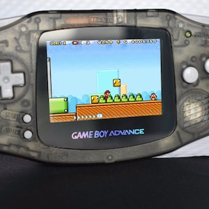 Extra Mods And IPS Backlit LCD GBA Mod Nintendo GameBoy Advance Translucent Smoke