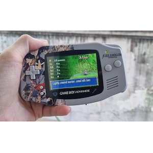 Aranceles de EE. UU. incluidos - Pantalla LCD retroiluminada IPS GBA Nintendo GameBoy Advance Fire Emblem Awakening Edition