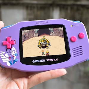 Extra Mods And IPS Backlit LCD GBA Mod Nintendo GameBoy Advance Butterfree