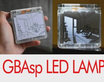 Usa Tariffs Included - IPS V5 GBAsp  Nintendo GameBoy Advance SP LED Lamp Pikachu And Ash