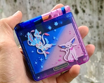 Usa Tariffs Included - IPS V5 GBAsp  Nintendo GameBoy Advance SP Sylveon And Espeon
