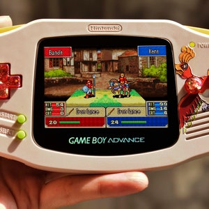Extra Mods And IPS Backlit LCD GBA Mod Nintendo GameBoy Advance Ho-oh