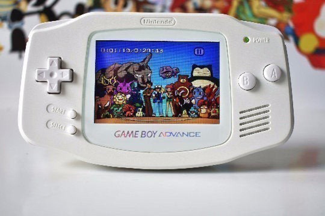 Nintendo Gameboy Advance SP Modded Console, Perfect White Edition. IPS –  Modern Mods