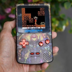 Retro Pixel IPS Q5 Game Boy Color Nintendo GBC  Metroid