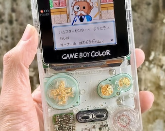 Usa Tariffs Included - OLED AMOLED Screen Game Boy Color Nintendo GBC  Crystal Clear