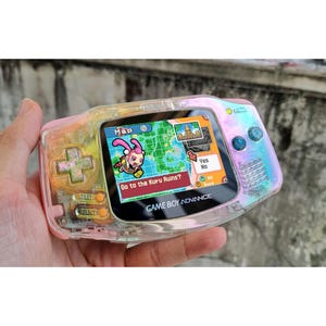 USa Zollgebühren inklusive - IPS Backlit Lcd GBA Nintendo GameBoy Advance The Rainbows