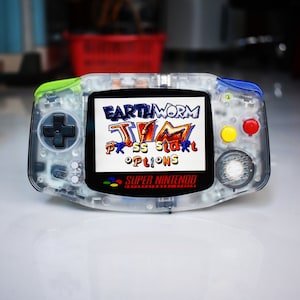 Extra Mods And IPS Backlit LCD GBA Mod Nintendo GameBoy Advance Super Nintendo Theme