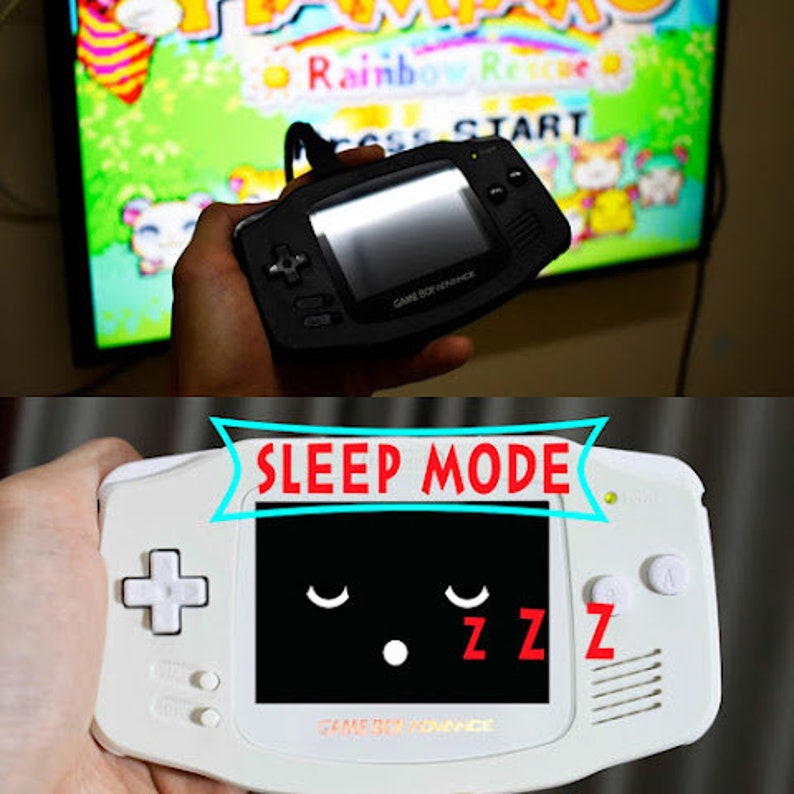 Gameboy Advanced Resting Usa Tariffs Included - IPS Backlit LCD GBA Nintendo Gameboy Advance - Etsy