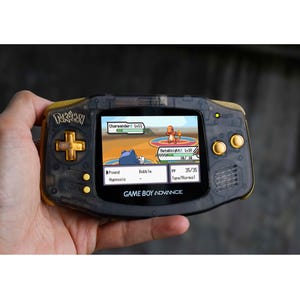 Usa Tariffs Included - IPS Backlit LCD GBA  Nintendo GameBoy Advance Pokemon Edition