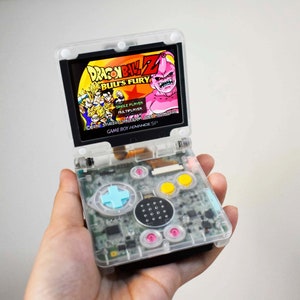 Backlit IPS GBAsp Mod Nintendo GameBoy Advance SP Candy Colorful Glass Lens