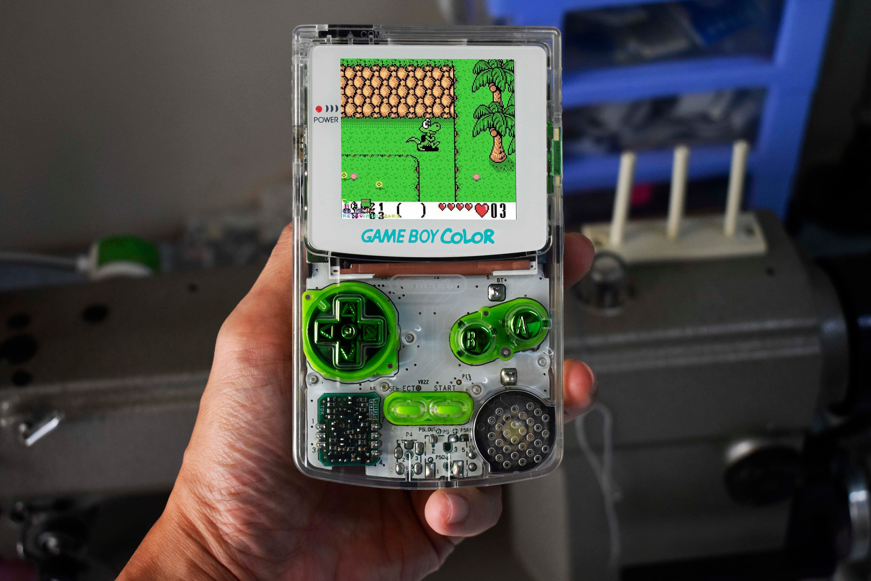 Gameboy Color Metal Shell Gameboy Color Shell Ips Ready