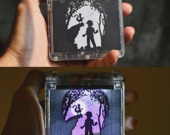 Usa Tariffs Included - IPS V5 GBAsp  Nintendo GameBoy Advance SP LED Lamp Catching Mewtwo