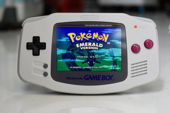 Custom Nintendo Gameboy Advance Modded Console, Translucent Dark Blue –  Modern Mods