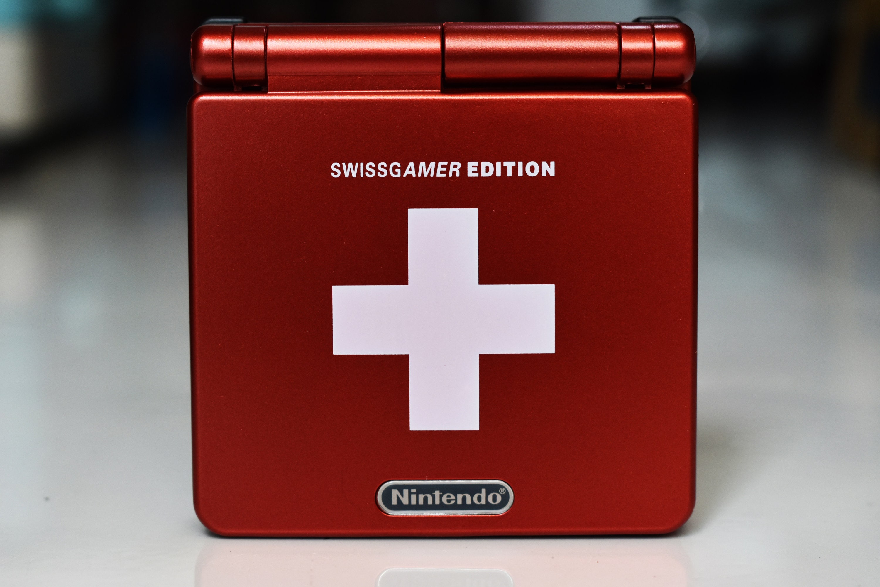 Backlit IPS Gbasp Mod Nintendo Gameboy Advance SP Swiss