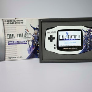 追加MODとIPSバックライトLCD GBA MOD Nintendo GameBoy Advance Final Fantasy 4