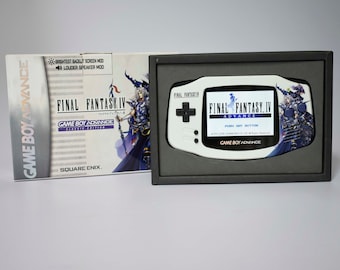 Extra Mods And IPS Backlit LCD GBA Mod Nintendo GameBoy Advance Final Fantasy 4