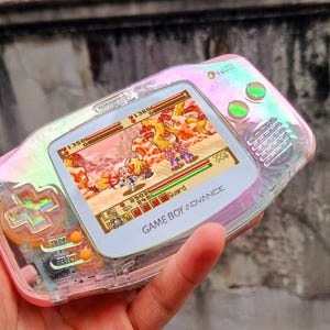 Extra Mods And IPS Backlit LCD GBA Mod Nintendo GameBoy Advance The Sunset