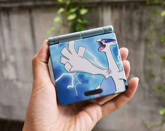 Usa Tariffs Included - IPS V5 GBAsp  Nintendo GameBoy Advance SP Stained-glass Groudon