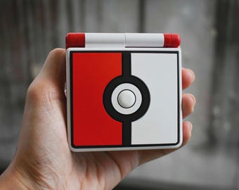 Usa Tariffs Included - IPS V5 GBAsp  Nintendo GameBoy Advance SP Pokeball